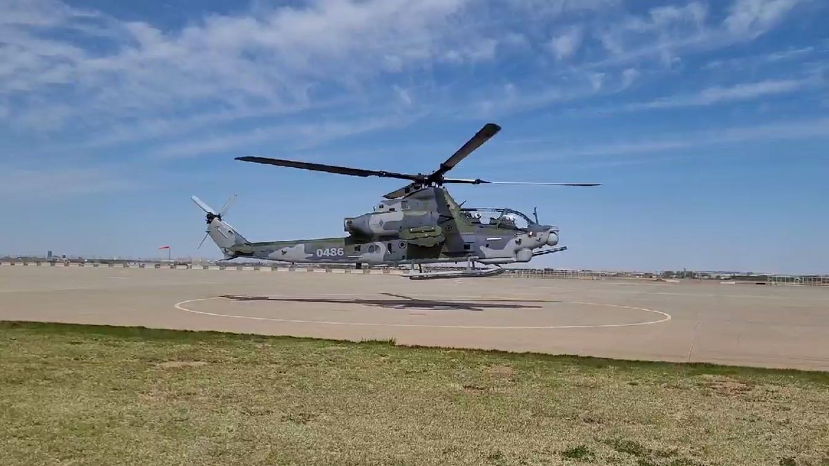 První let vrtulníku AH-1Z Viper v českých barvách
